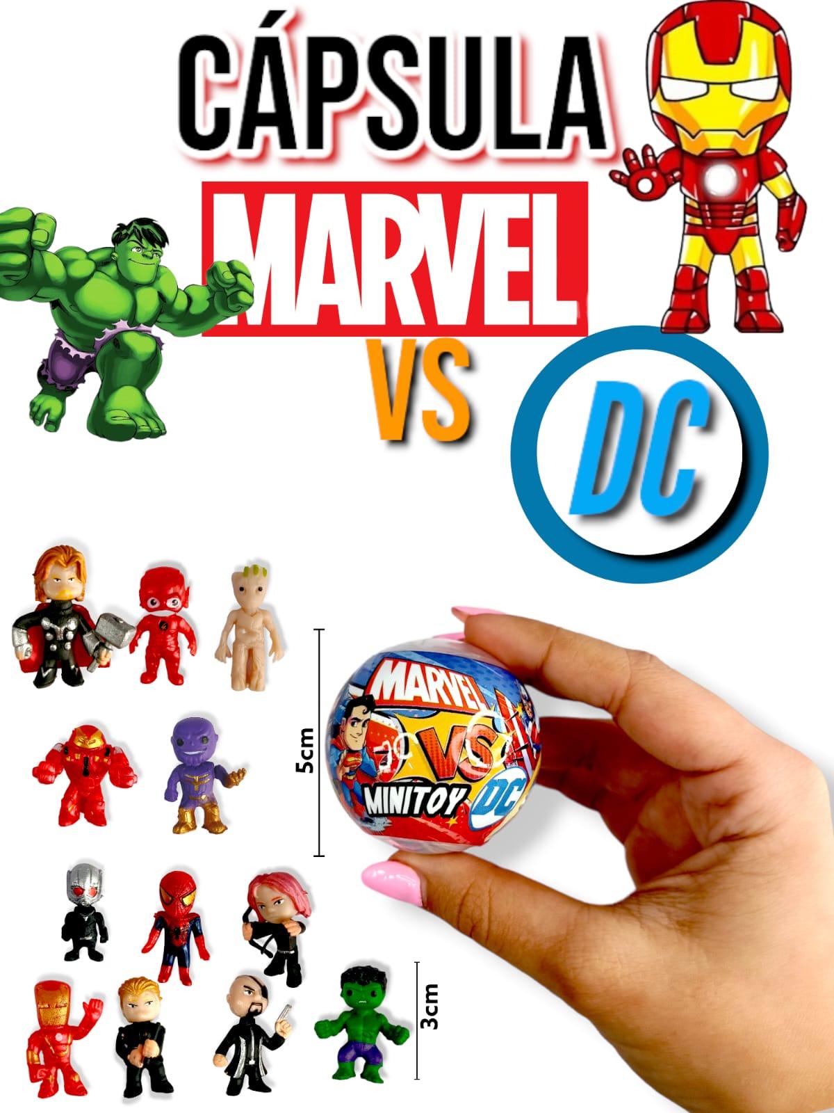 Capsula Marvel VS DC+ Mini toy 5cm
